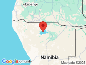 Map of Site Report: Etosha National Park, Namibia